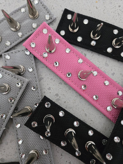 Customize Your Spiked Harness With A Little Bling